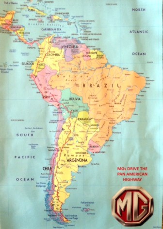 MG Pan American Map South America